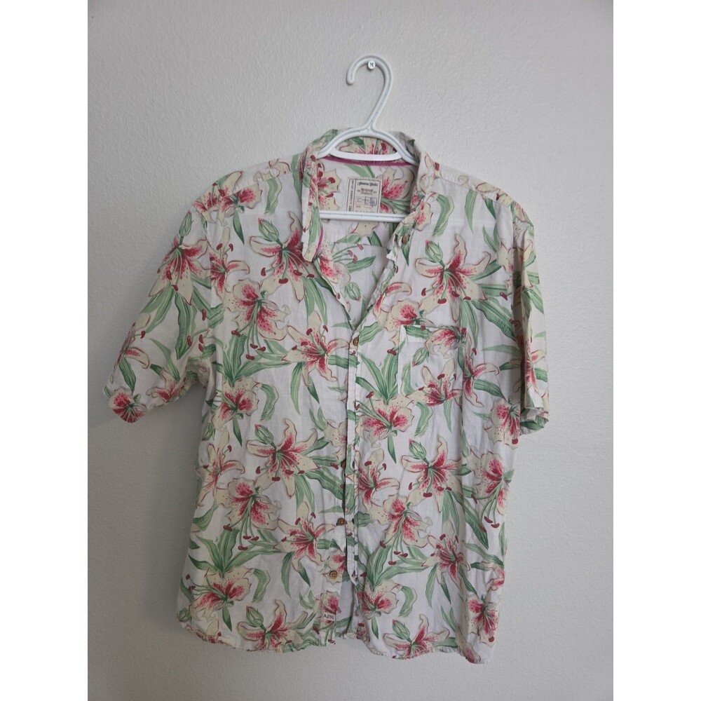 Vintage Alexander Julian Colours Hawaiian Shirt Size XL
